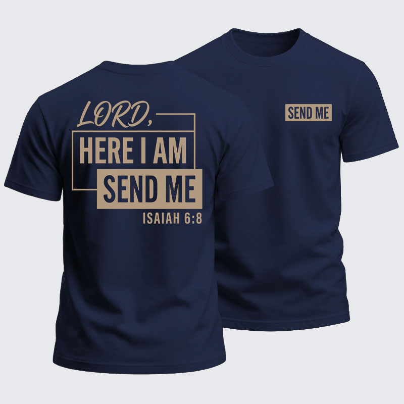 Heavyweight Cotton Tee - Send Me