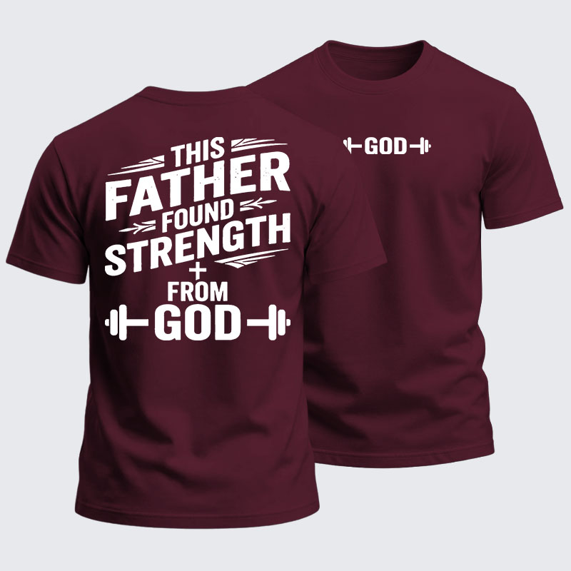 Heavyweight Cotton Tee - Strength In God