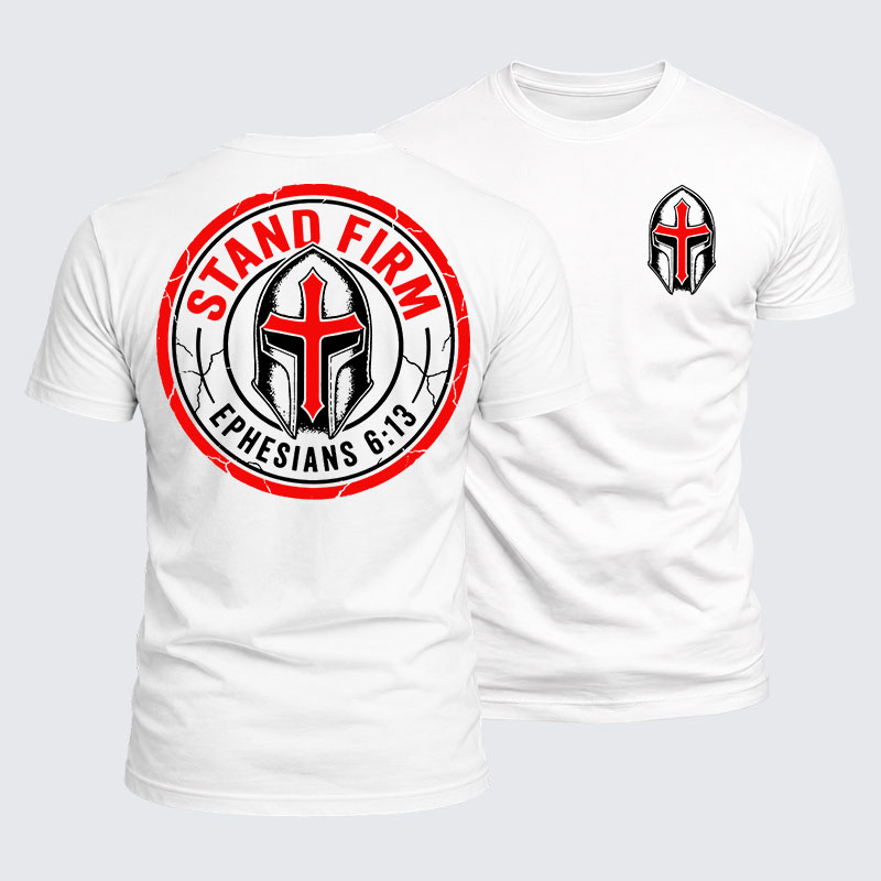 Luxe Mercerized Cotton Tee - Stand Firm