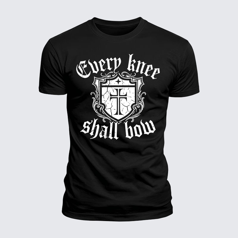 Man Of God Husband Dad Jesus God Christian Cotton T-Shirt