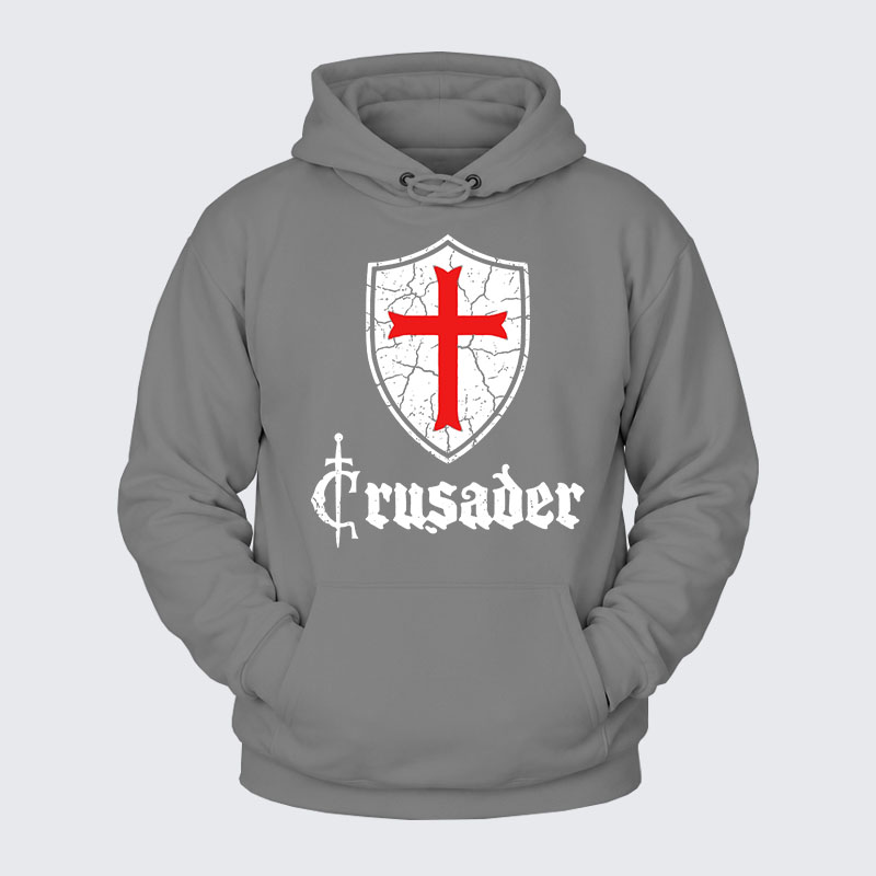 Plush Fleece-Lined Hoodie - Crusader