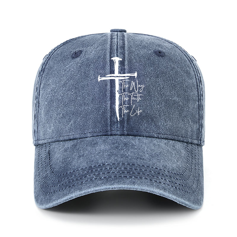 Heritage Washed Cap - The Way The Truth The Life