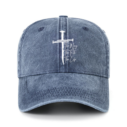 Heritage Washed Cap - The Way The Truth The Life