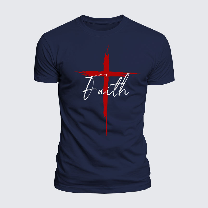 Luxe Mercerized Cotton Tee - Faith