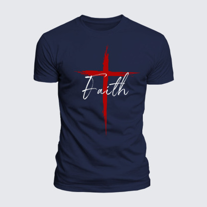 Luxe Mercerized Cotton Tee - Faith
