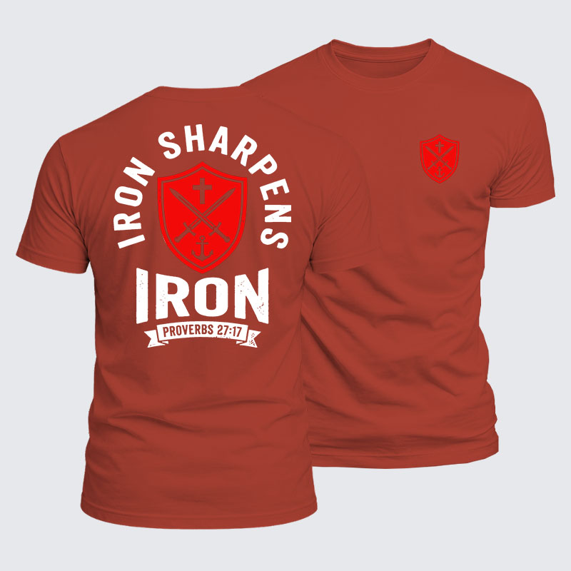 Luxe Mercerized Cotton Tee - Iron Sharpens Iron