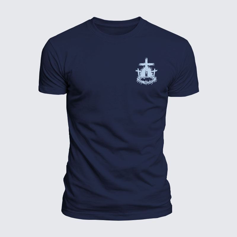 Luxe Mercerized Cotton Tee - Cross