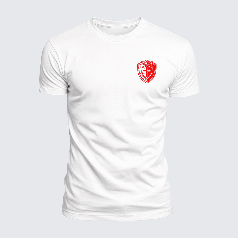 Luxe Mercerized Cotton Tee - Cross