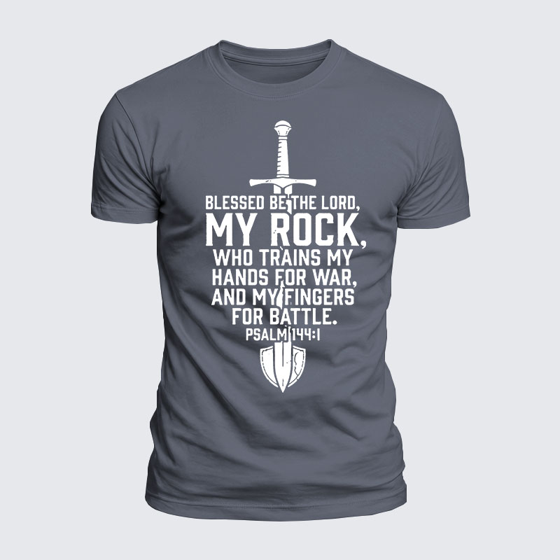 Luxe Mercerized Cotton Tee - Blessed Be The Lord
