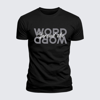 Luxe Mercerized Cotton Tee - Spread The Word