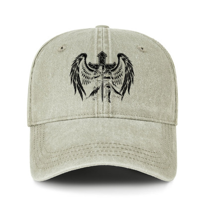 Heritage Washed Cap - Knight Templar Crusader