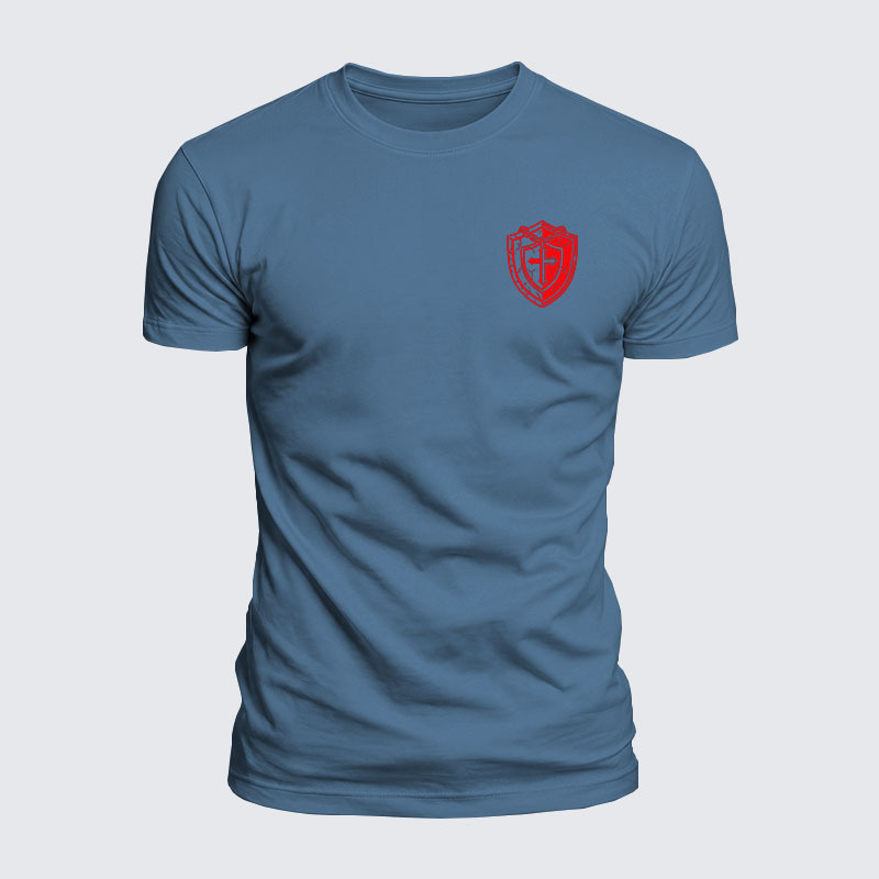 Luxe Mercerized Cotton Tee - Cross