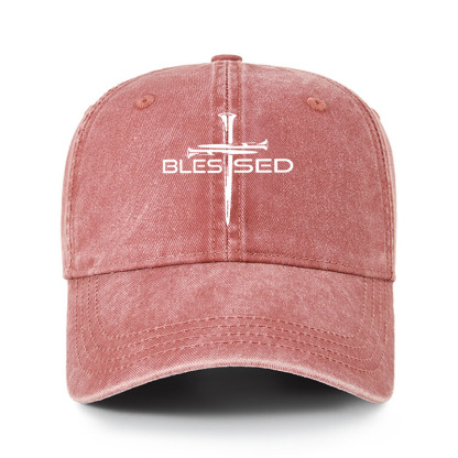 Heritage Washed Cap - Cross Blessed