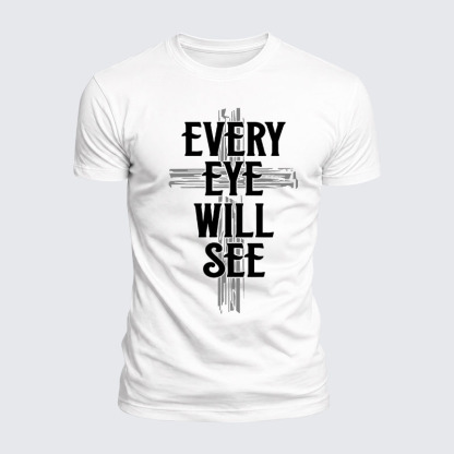 Luxe Mercerized Cotton Tee -  Every Eye Will See