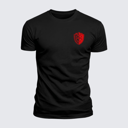 Luxe Mercerized Cotton Tee - Cross