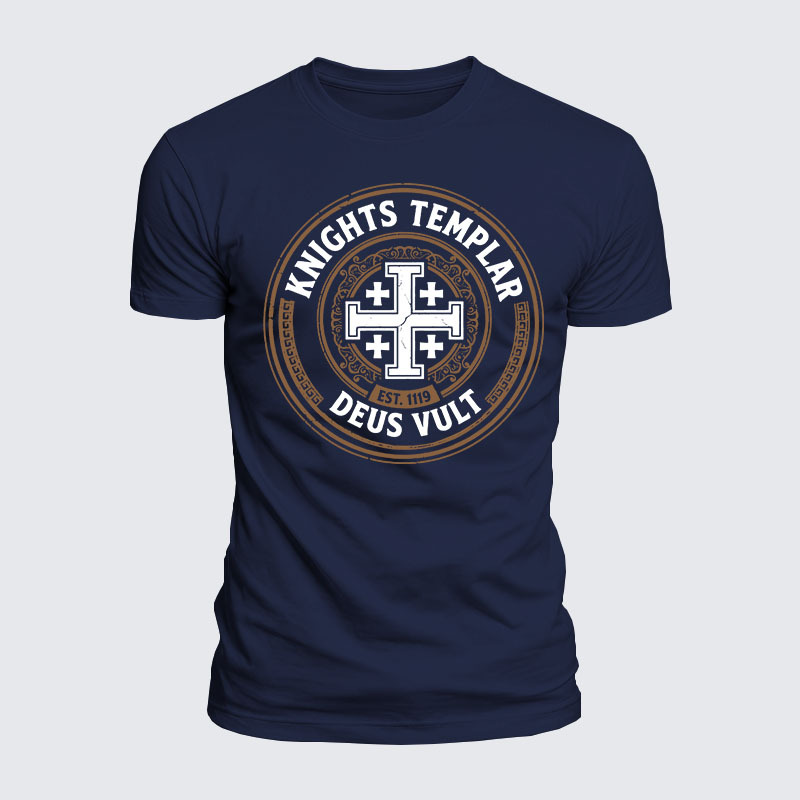 Luxe Mercerized Cotton Tee -  Deus Vult