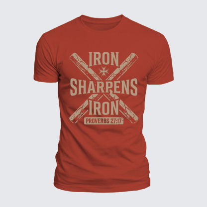 Luxe Mercerized Cotton Tee -  Iron Sharpens Iron