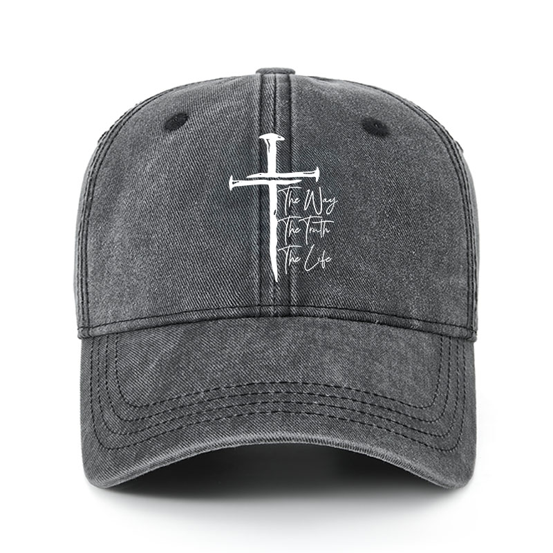 Heritage Washed Cap - The Way The Truth The Life
