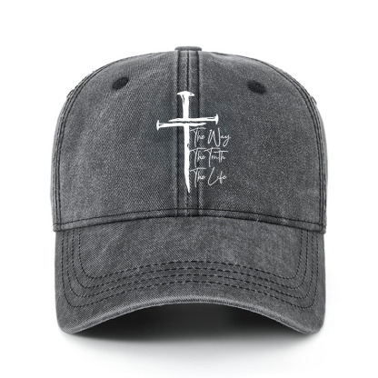 Heritage Washed Cap - The Way The Truth The Life