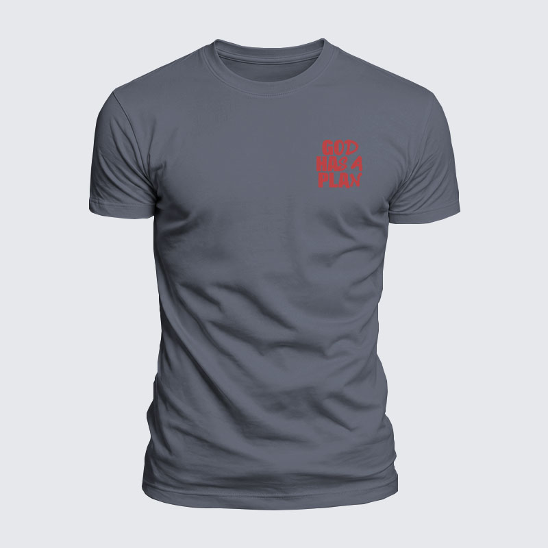 Luxe Mercerized Cotton Tee - God Has A Plan