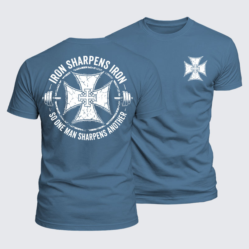 Luxe Mercerized Cotton Tee -  Iron Sharpens Iron