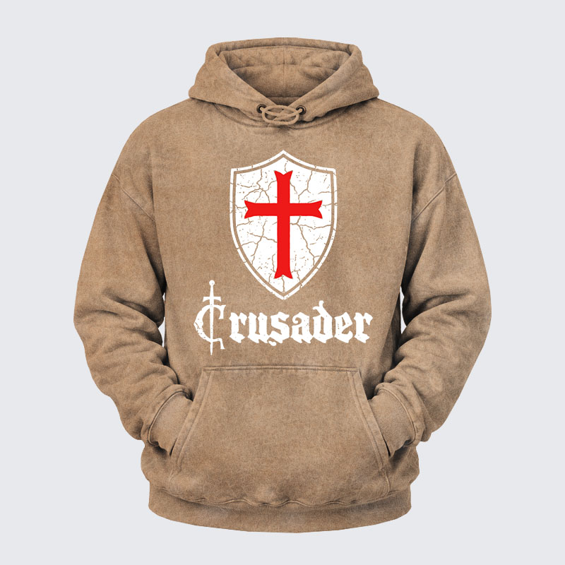 Washed Hoodie - Crusader