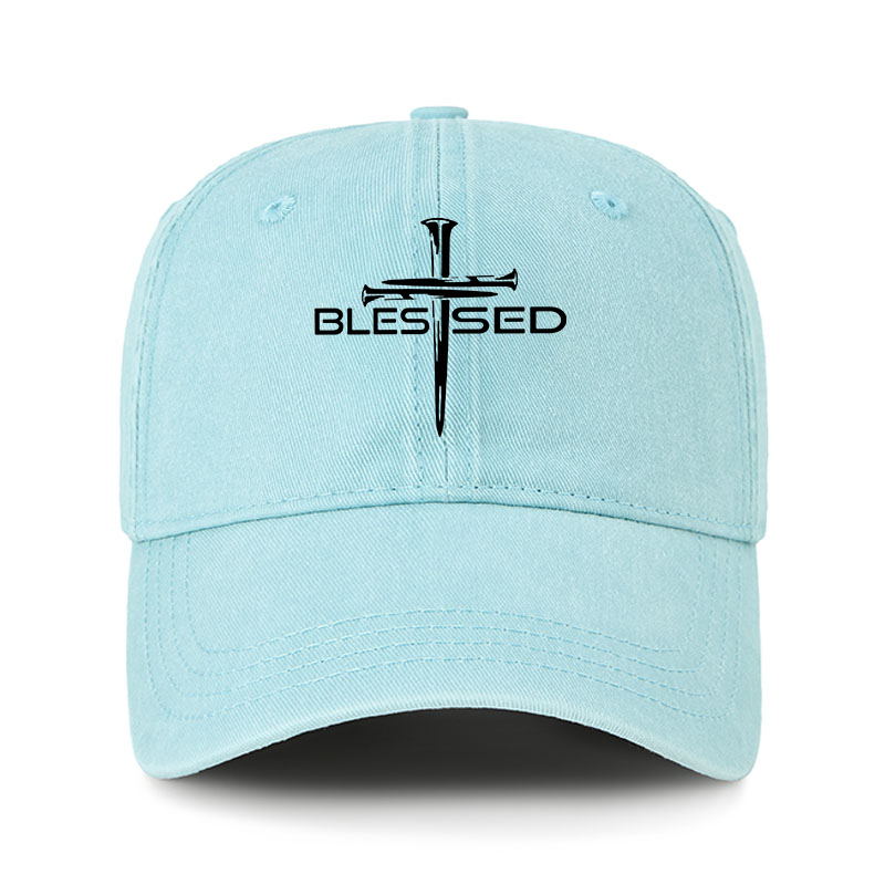 Heritage Washed Cap - Cross Blessed