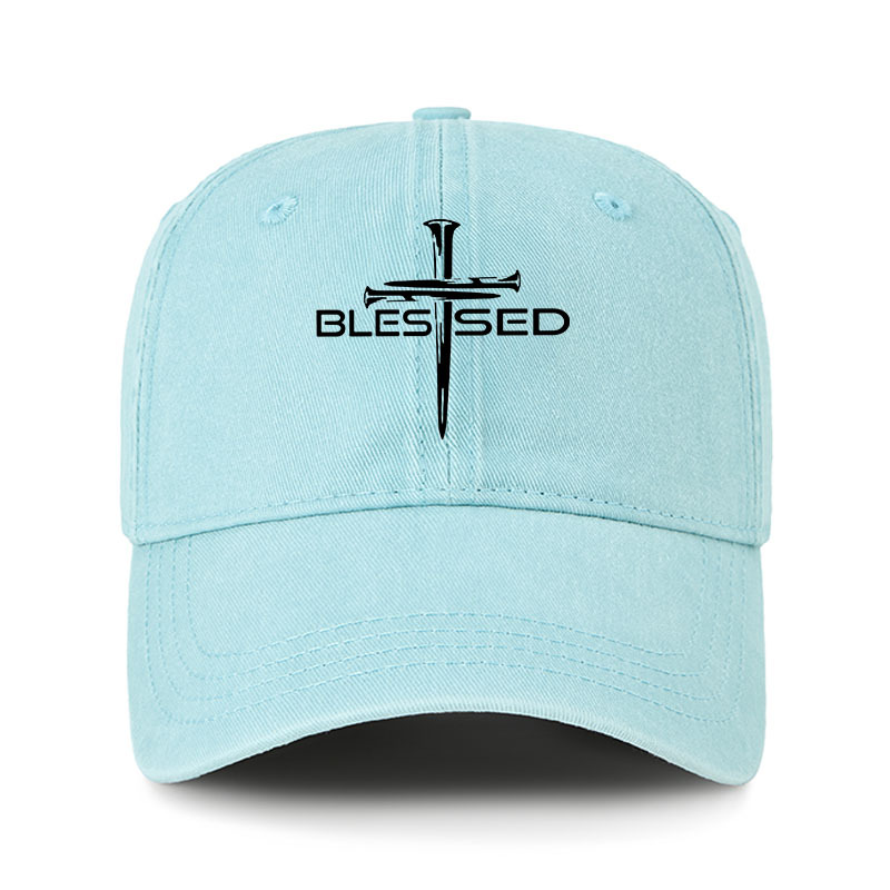 Heritage Washed Cap - Cross Blessed