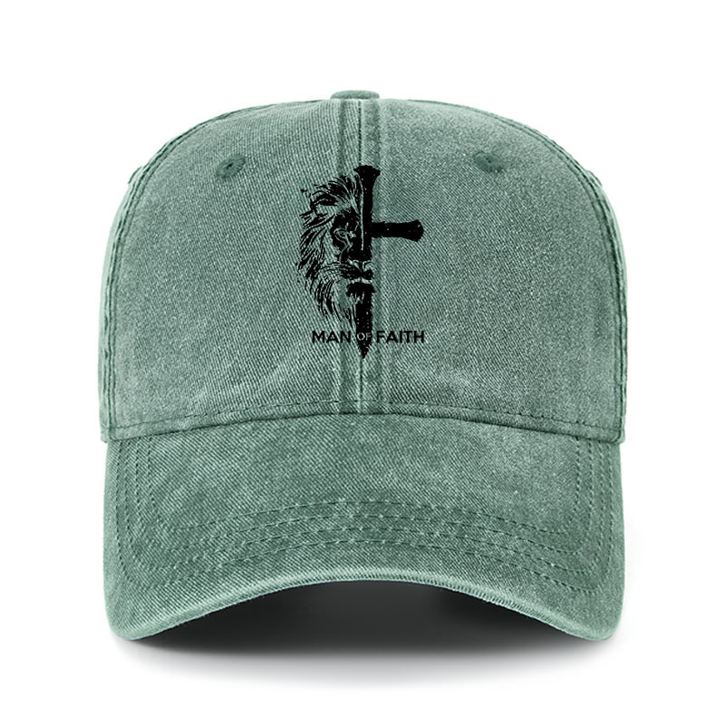 Heritage Washed Cap - Man of Faith