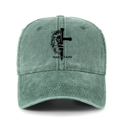 Heritage Washed Cap - Man of Faith