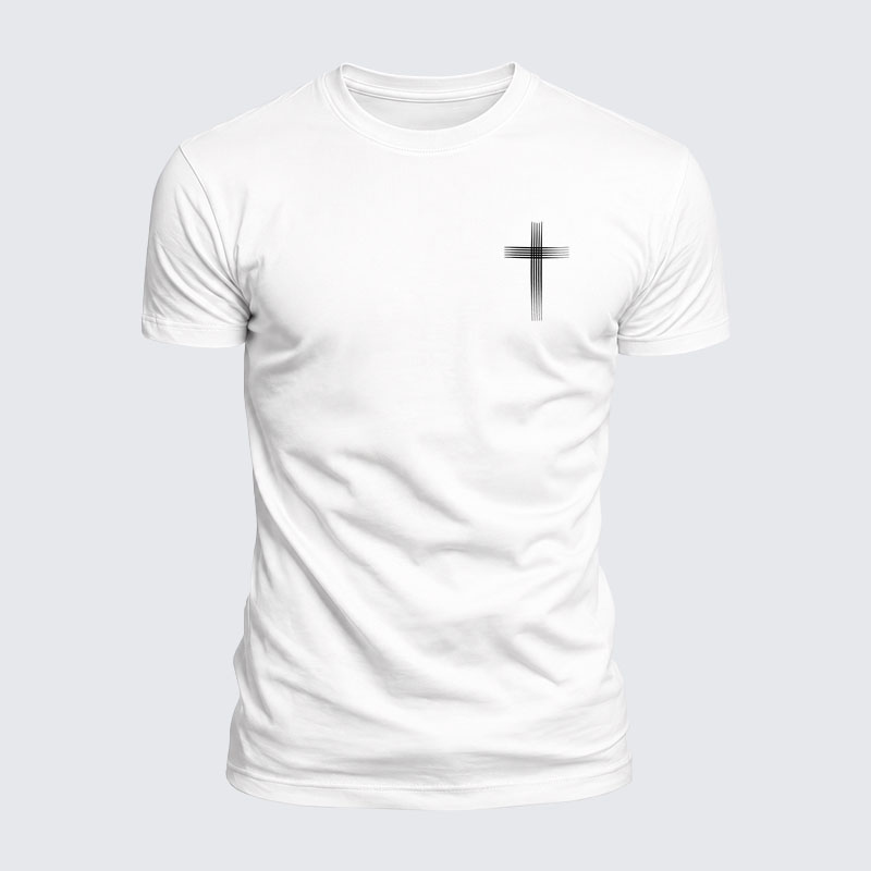 Luxe Mercerized Cotton Tee - Cross