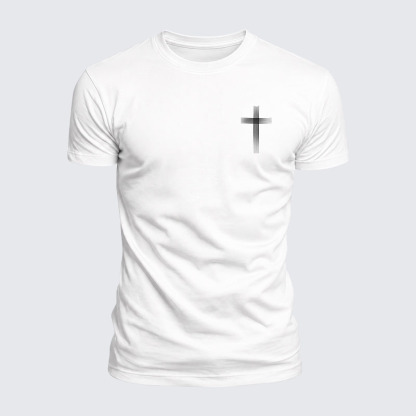 Luxe Mercerized Cotton Tee - Cross