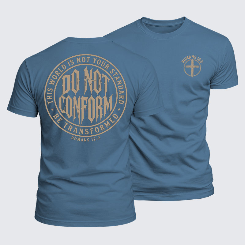 Luxe Mercerized Cotton Tee - Do Not Conform