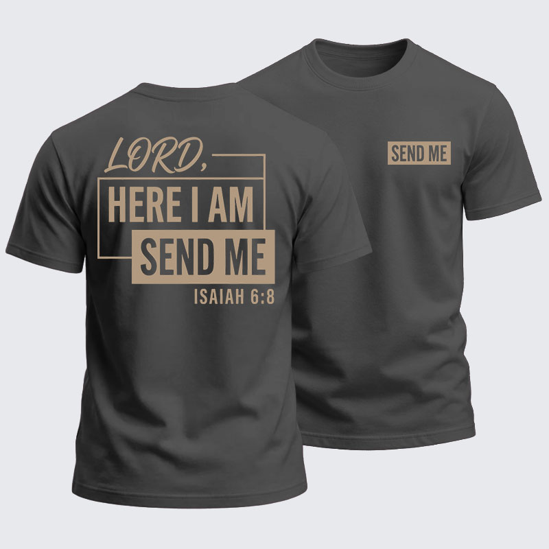 Heavyweight Cotton Tee - Send Me