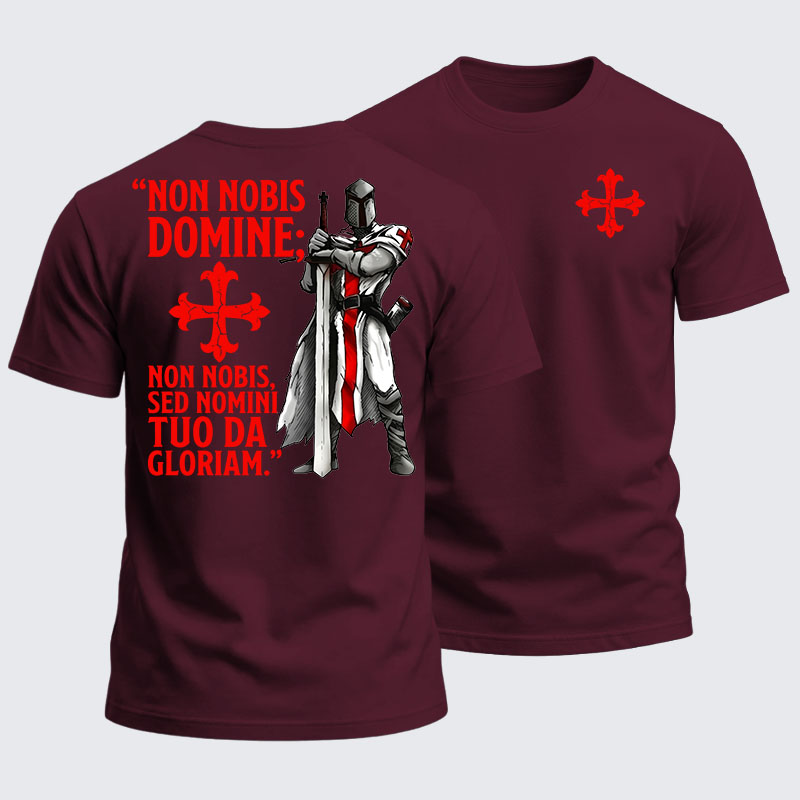 Heavyweight Cotton Tee -  Knights Templar