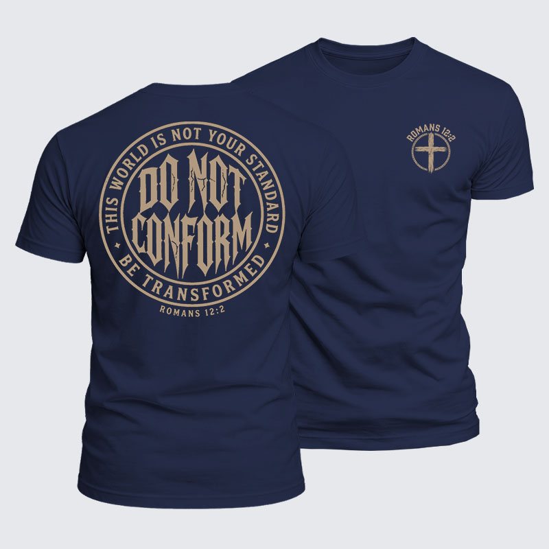Luxe Mercerized Cotton Tee - Do Not Conform