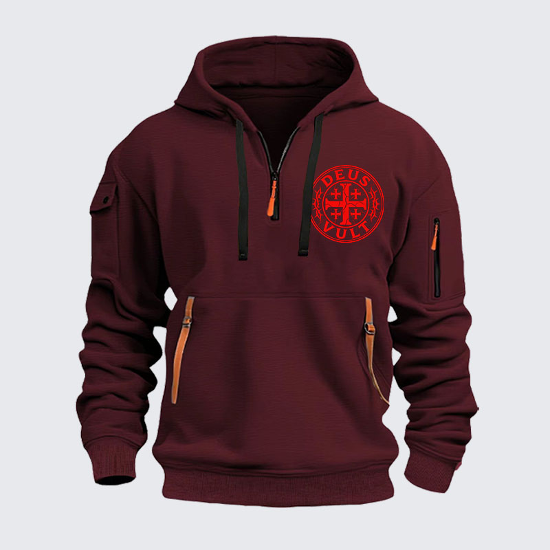 Zipper Hoodies - Deus Vult