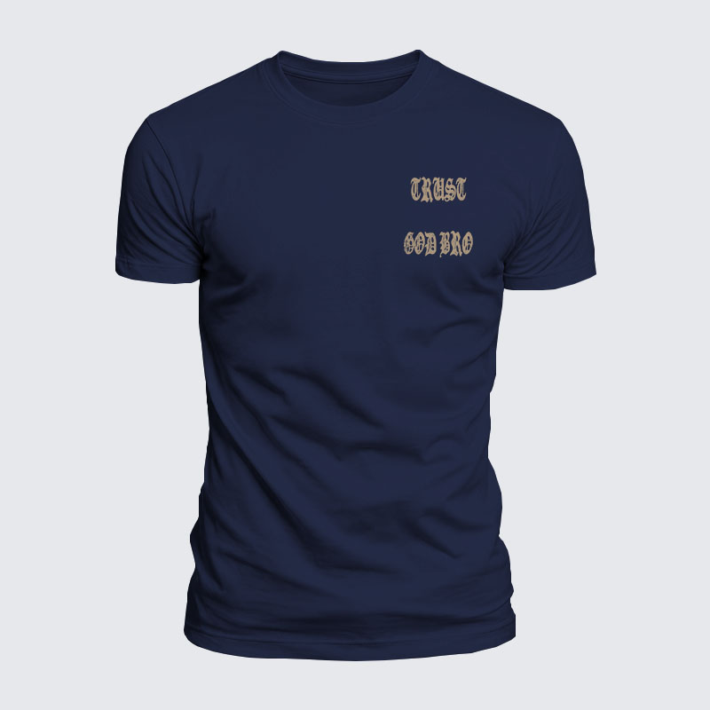 Luxe Mercerized Cotton Tee - Trust God