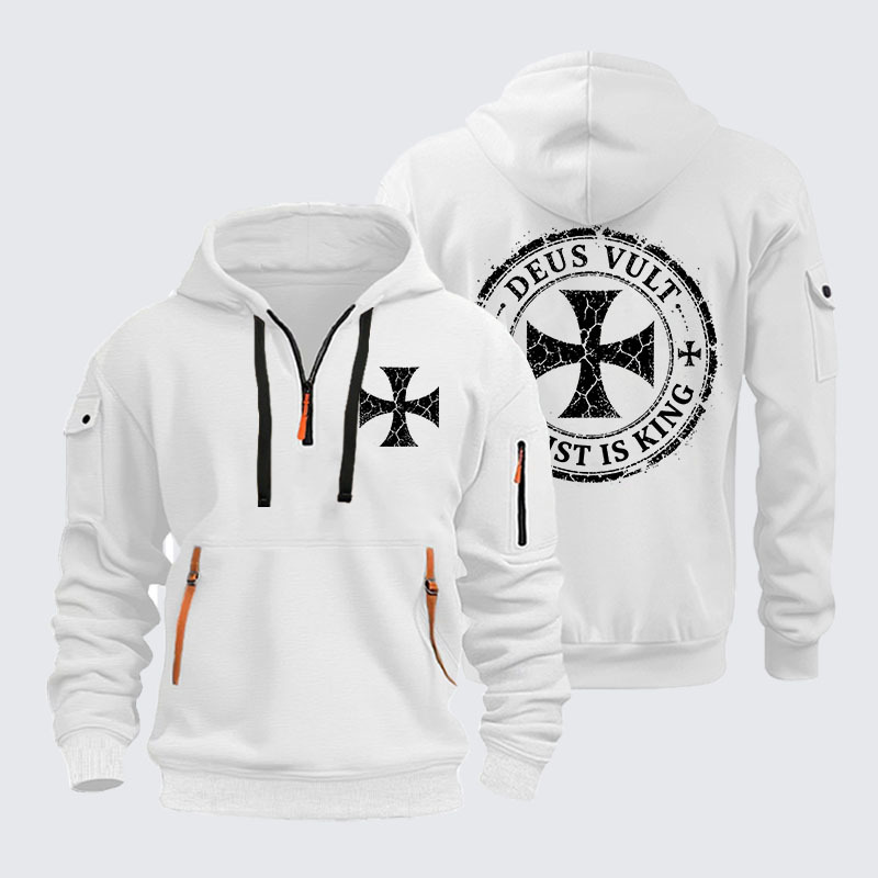 Zipper Hoodies - Deus Vult