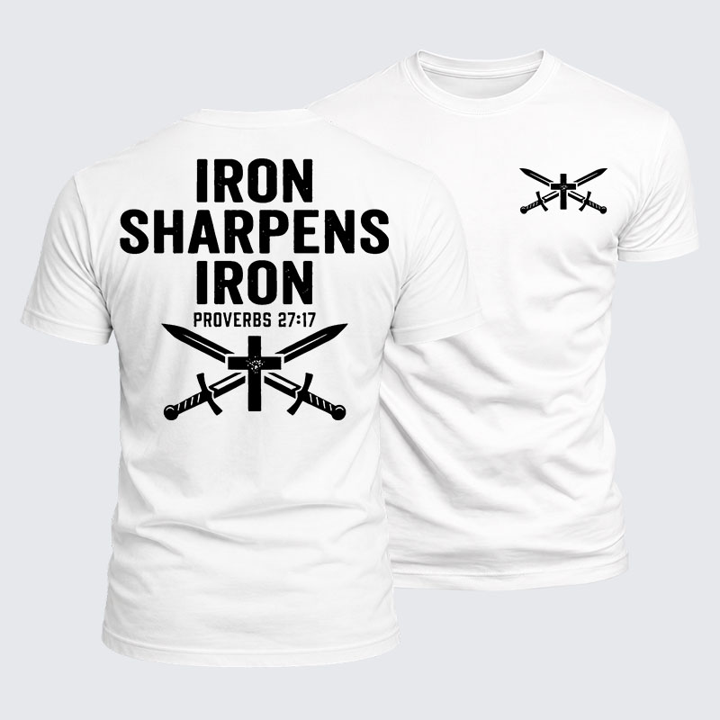 Luxe Mercerized Cotton Tee - Iron Sharpens Iron