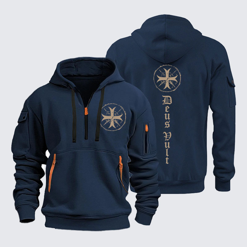 Zipper Hoodies - Deus Vult