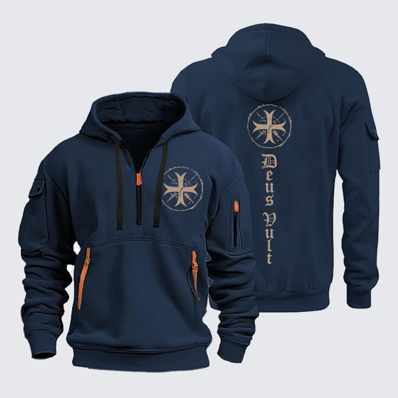 Zipper Hoodies - Deus Vult