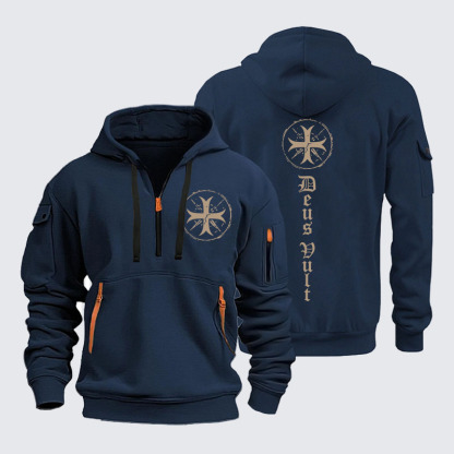 Zipper Hoodies - Deus Vult