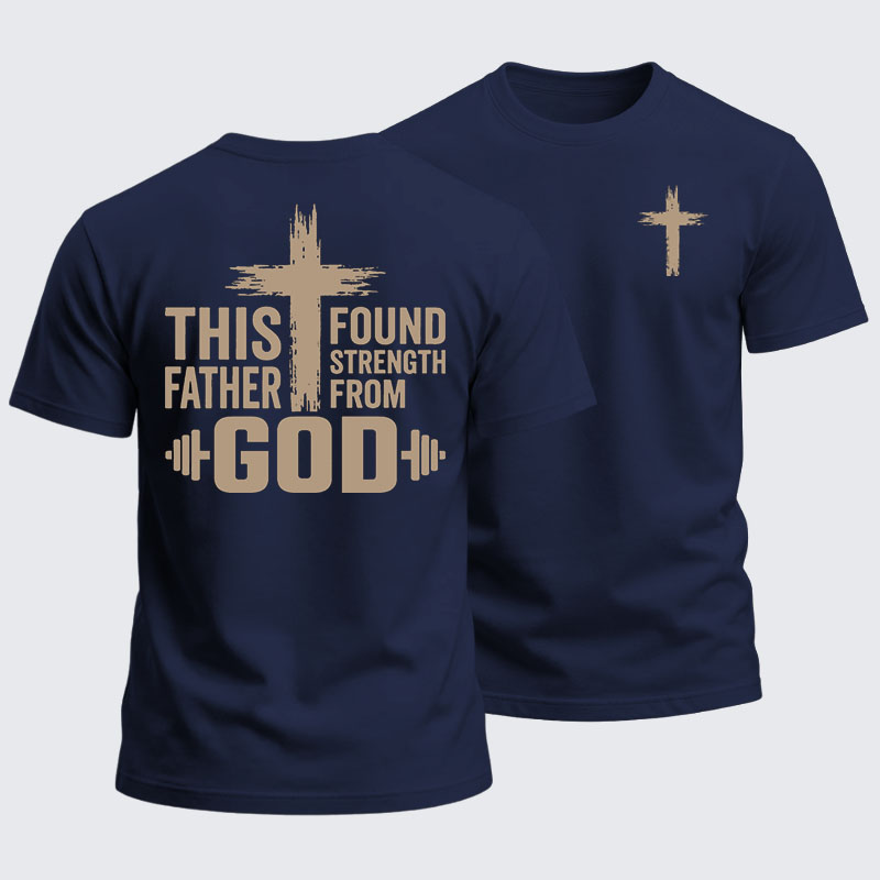 Heavyweight Cotton Tee - Strength In God