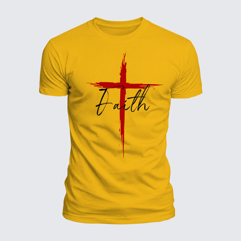 Luxe Mercerized Cotton Tee - Faith