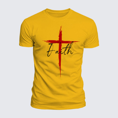 Luxe Mercerized Cotton Tee - Faith