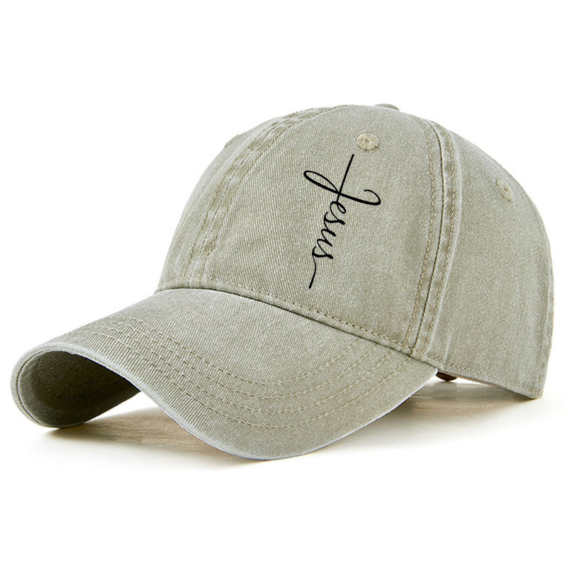 Heritage Washed Cap - Jesus Cross