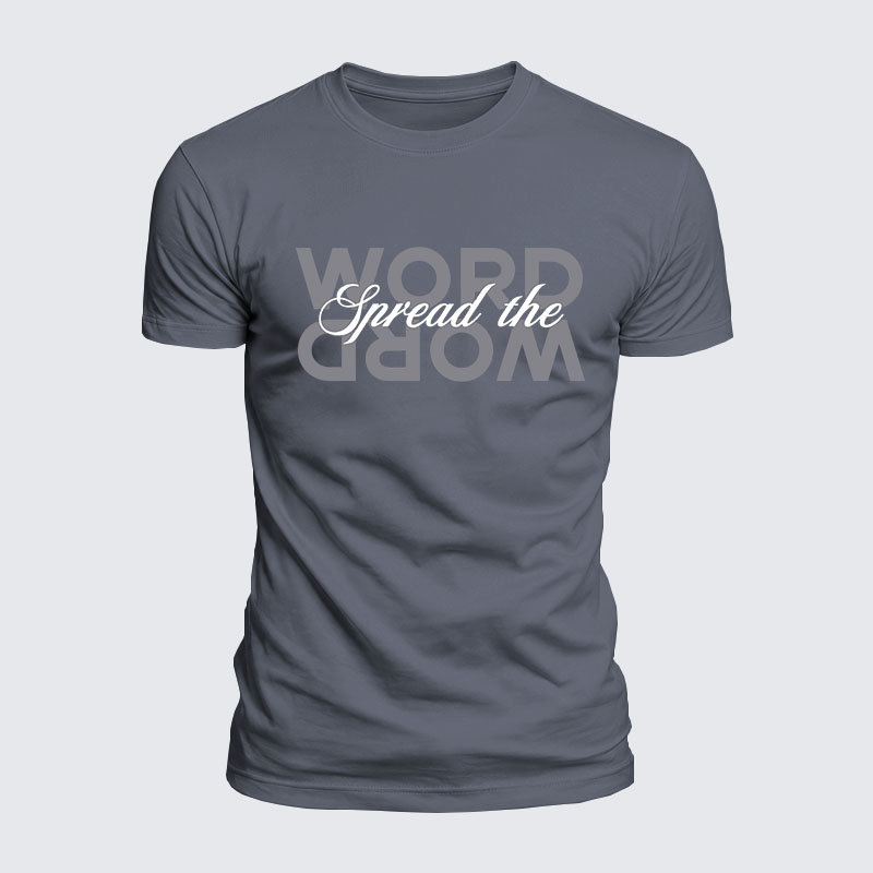 Luxe Mercerized Cotton Tee - Spread The Word