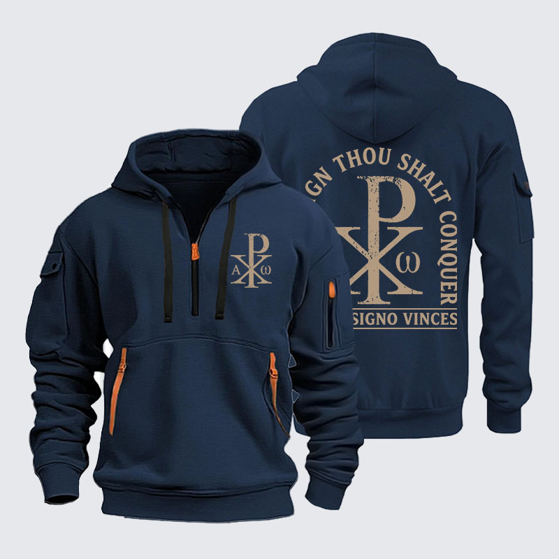 Zipper Hoodies -  In Hoc Signo Vinces