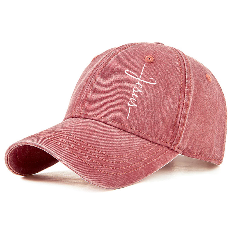 Heritage Washed Cap - Jesus Cross